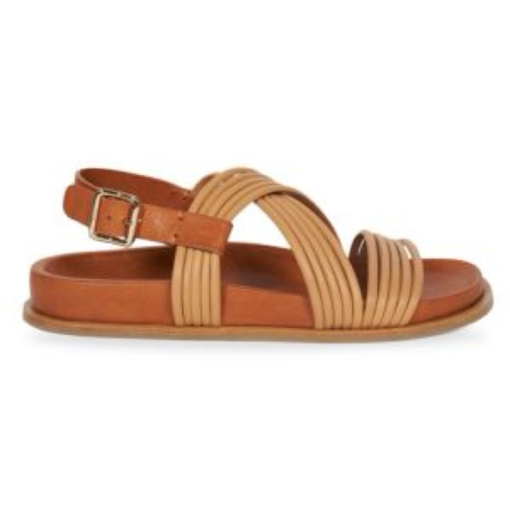 Chloe Kacey Leather Strappy Ankle Sandals